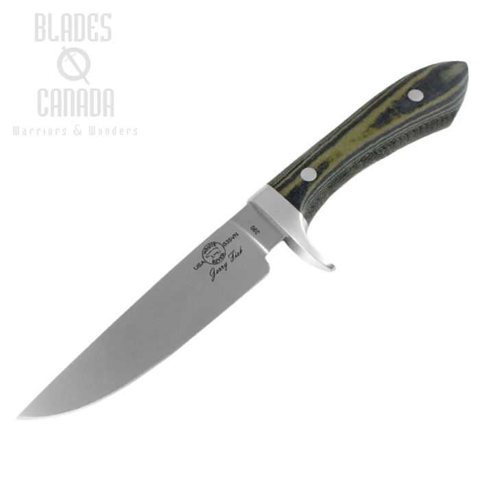 White River Sendero Classic Fixed Blade Knife, CPM S35VN, Micarta Black/OD, WRJF-SC-LBO